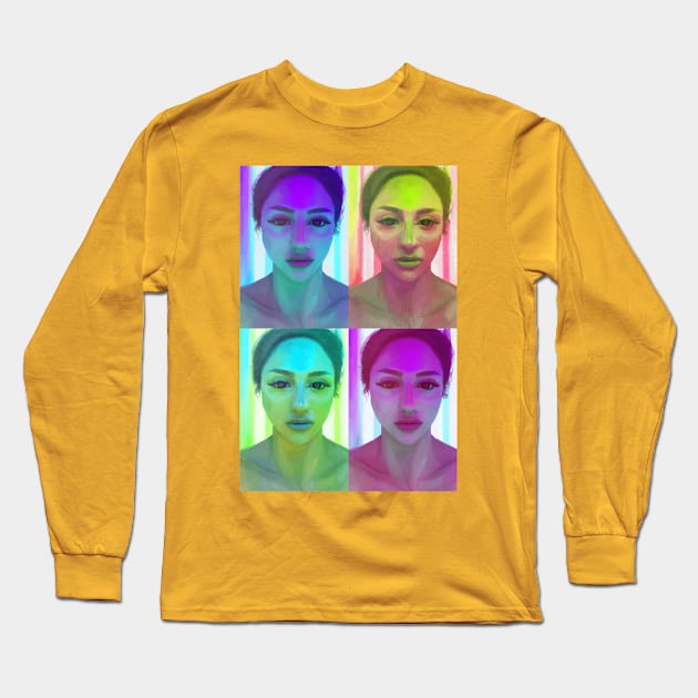 girl Long Sleeve T-Shirt by Zazhiga1ka